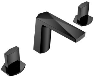 Смеситель для раковины Boheme Venturo 150-B-ICE чёрный