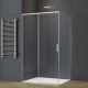 Душевой уголок Vincea Soft 2 VSR-3SO28010CL, 1000*800, хром, стекло прозрачное