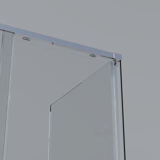 Душевой уголок Vincea Soft 2 VSR-3SO28011CL, 1100*800, хром, стекло прозрачное