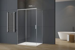 Душевой уголок Vincea Soft 2 VSR-3SO28013CL, 1300*800, хром, стекло прозрачное