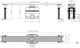 Душевой лоток Allen Brau Reality 9.50032.31 65 см черный