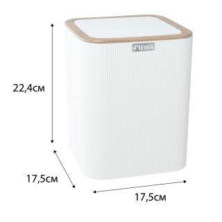 Ведро, 5 л Fixsen WHITE WOOD (FX-402-6)