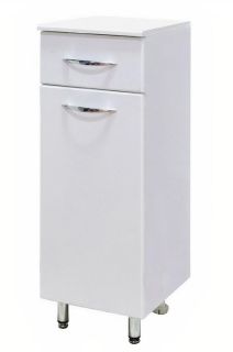 Полупенал напольный Onika Каприз 403002 правый 30см белый