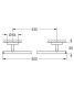 Полотенцедержатель Grohe BauCosmopolitan 40459001 хром