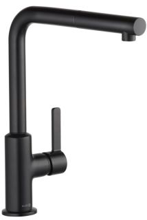 Смеситель для кухни Kludi L-Ine чёрный матовый 408513975