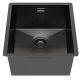 Мойка кухонная Reflexion Como 38-BL  RX2038BL оружейная сталь