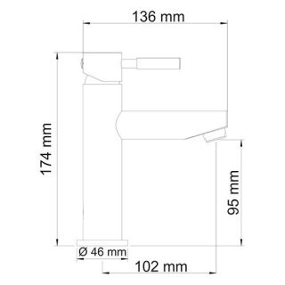 Wasserkraft Main 4104 Смеситель для раковины