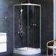 Душевой уголок AM.PM X-Joy Twin Slide 80х80 W88G-205-080MT64 профиль Хром матовый стекло прозрачное