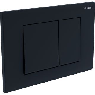 Комплект унитаза с инсталляцией Aquatek Set Aquatek Лира-012 4в1 с сиденьем Микролифт и Черной матовой клавишей смыва