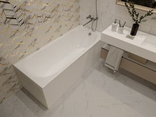 Акриловая ванна Aquatek Оберон OBR180-0000141 180х80 см