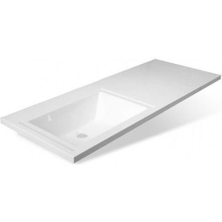 Напольная тумба под раковину Brevita Grafit 120 L УТ000012545 Графит матовый