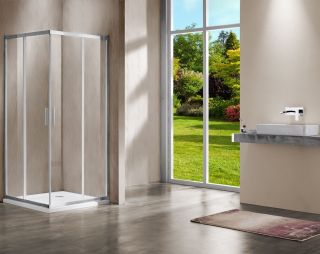 Душевой уголок Vincea Garda VSS-1G9011CL 110x90 см