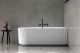 Ванна акриловая Vincea VBT-428-1700R, 1700*800*580, цвет белый, правая, щелевой перелив