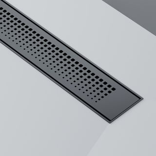 Душевой лоток AM.PM PrimeFlow 60 W02SC-P11-060-01BM с Черной матовой решеткой Cut Gradient