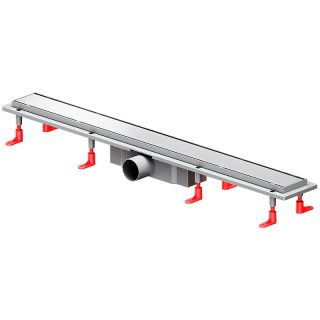 Душевой лоток AM.PM PrimeFlow 80 W02SC-U11-080-04SB с решеткой Хром матовый / под плитку Tile