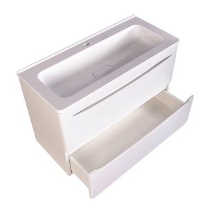 Тумба под раковину Style Line Бергамо СС-00002322 мини 80 Люкс антискрейтч Plus 80 см