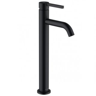 Смеситель для раковины Kludi Nova Fonte Pura 202983915 чёрный матовый