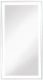 Зеркало-шкаф с подсветкой Art&Max Techno правый 35см белый AM-Tec-350-650-1D-R-DS-F