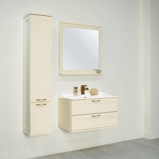 Тумба под раковину Акватон Леон 65см дуб бежевый 1A187001LBPR0