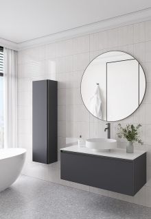 Тумба под раковину Armadi Art Quatro 790-M1-100-A-A 100 см антрацит