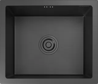 Мойка кухонная GranFest METAL 4538 PVD графит