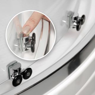 Душевой уголок Wasserkraft Lippe 45S00 80x80 см