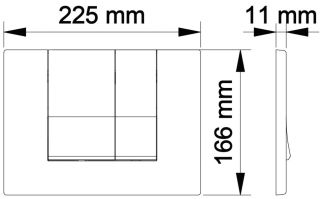 Инсталляция для унитаза Berges Novum S1 с кнопкой белый 040241