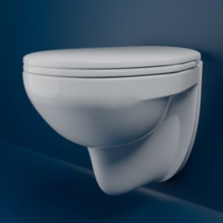 Унитаз подвесной LAUTA 270х470х365 быстросъемное сиденье с микролифтом