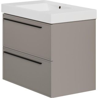 Тумба под раковину La Fenice Elba FNC-01-ELB-C-80-2 матовая Бежевая 80 см