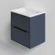 Тумба под раковину La Fenice Simpla FNC-01-SIM-BG-100-2 Синяя матовая 100 см
