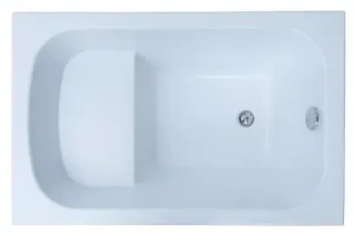 Акриловая ванна Aquanet Seed 246173 110x70 см с сиденьем и каркасом