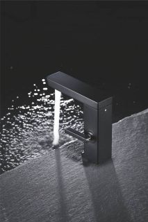 Смеситель для раковины Rose R1801H чёрный матовый