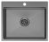 Мойка кухонная Paulmark Kroner PM215951-GM воронёная сталь