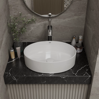 Раковина накладная DQ Matrix DT1390316 50см белый