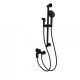 Смеситель для душа с гарнитуром Wonzon & Woghand WW-A4888-MB чёрный матовый