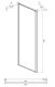 Душевой уголок Ambassador Forsa 17021117AX-90AX 110x90см хром/прозрачное