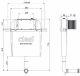 Бачок скрытого монтажа Ctesi Simple BK0200200