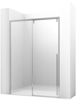 Душевая дверь Ambassador Intense 110021102IX 130см хром/прозрачное