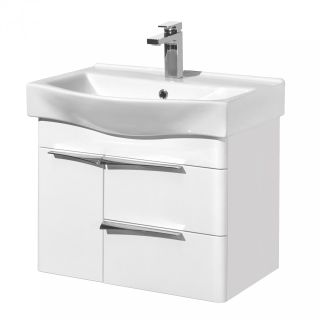 Тумба под раковину Акватон Беверли 65см белый 1A235301BV010