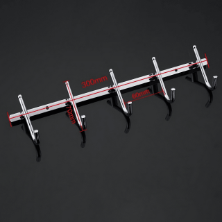 Вешалка пять крючков Gappo G201-5 хром