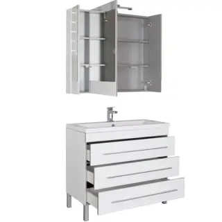 Тумба под раковину Aquanet Верона 178471 100 см белый