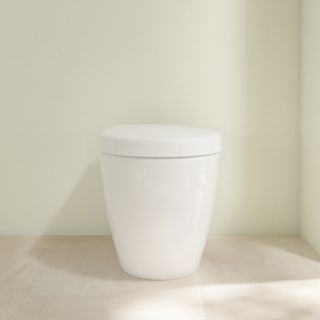 Унитаз напольный Villeroy Boch  с открытым смывным краем с DirectFlush Альпийский белый