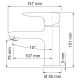 Wasserkraft Vils 5603 Смеситель для умывальника