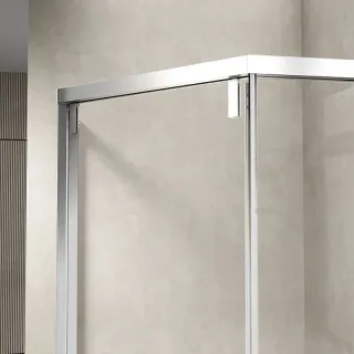 Душевой уголок Vincea Show VSP1-4SH100CL 100x100 см хром