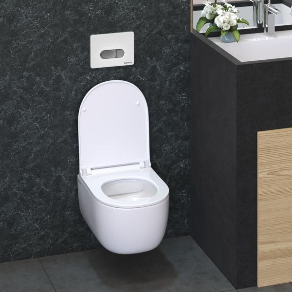 Инсталляция для унитаза Berges Novum D7 с кнопкой белый/хром 040237