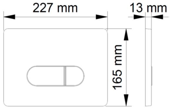 Инсталляция для унитаза Berges Novum D7 с кнопкой белый/хром 040237