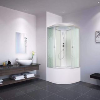 Душевая кабина Deto L 980 с гидромассажем  80х80х215 см