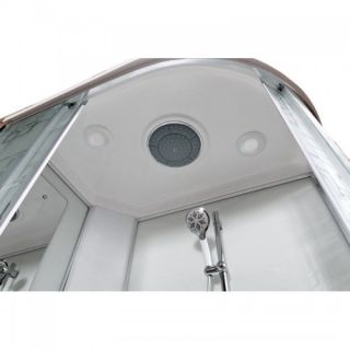 Душевая кабина Deto ЕМ2712 L  N с гидромассажем (гм.) 120х80х210 см