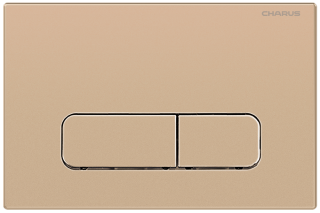 Клавиша смыва Charus Elegia FP.320.51.01 матовый песок