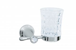 Стакан Boheme Puro хром 10704